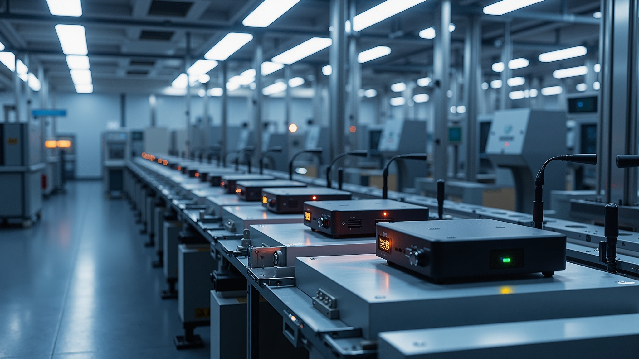 Manufacturing and testing scene 4